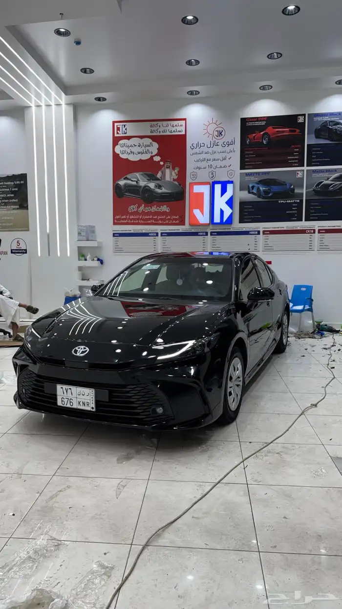 كامري 2025 E اسود للتنازل بنك الراجحي 1