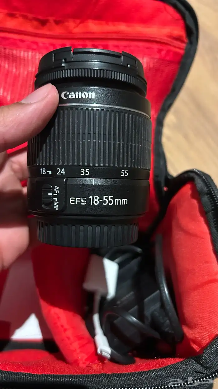 كاميرا كانون دي 600 مع عدستين وذاكره جميع المحلقات موجوده 4