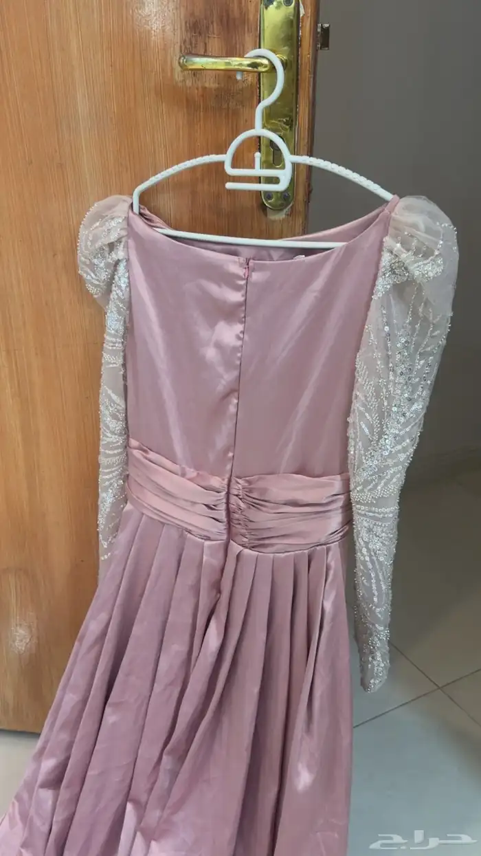 فستان وردي 3