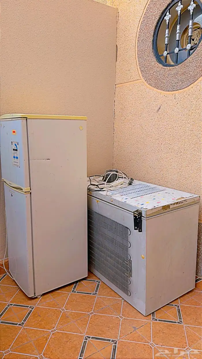 ثلاجتين فريزر وثلاجة هام إلكتريك الموديل HM-300. 1