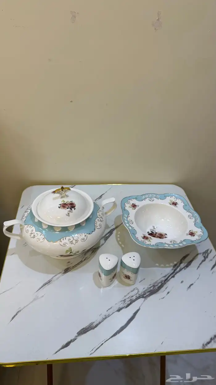 طقم صحون ألماني فاخر جدا 1