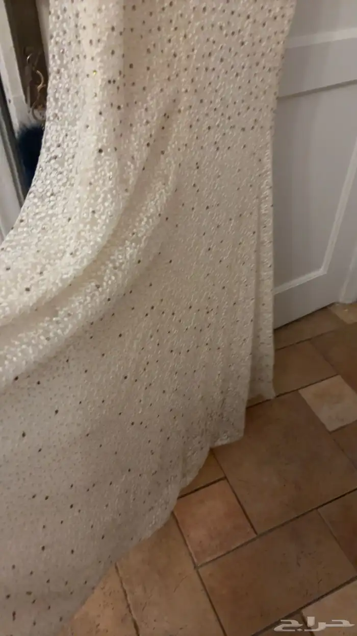 فستان سهرة من التل والدانتيل مقاس اكس لارج 8