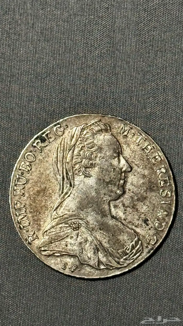 عملة تالر ماريا الفضية الاصلية 0