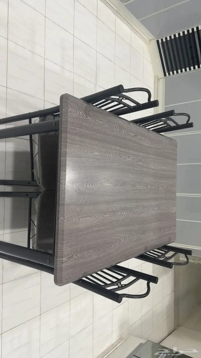 طاولة مطبخ مع أربع كراسي أخت الجديده 0