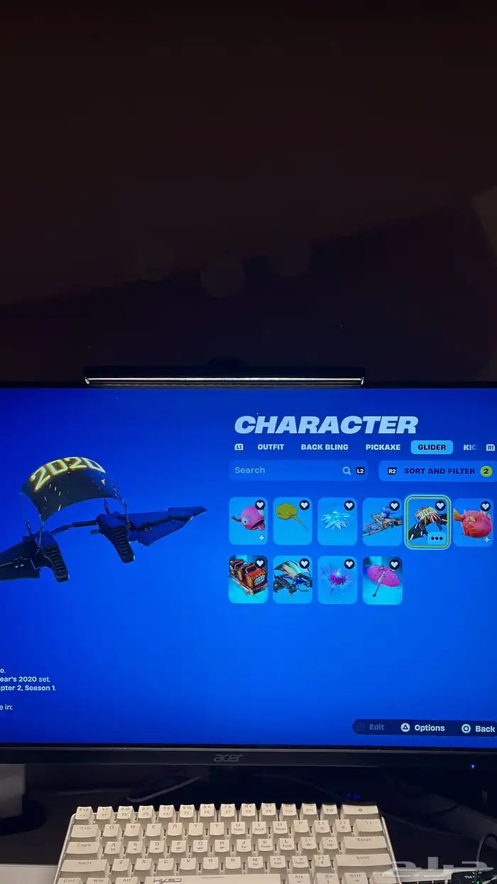 حساب فورت نايت وايت كات 4