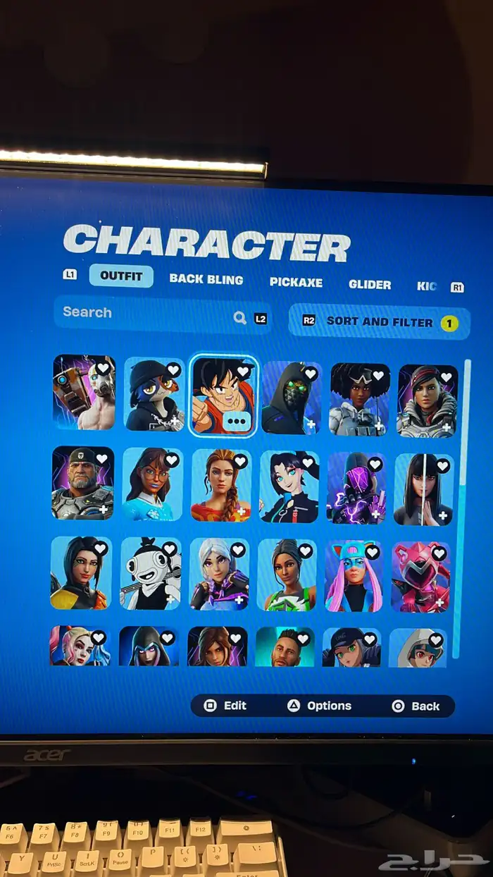 حساب فورت نايت وايت كات 1