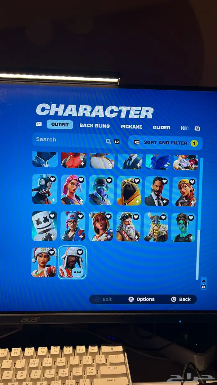 حساب فورت نايت وايت كات 3