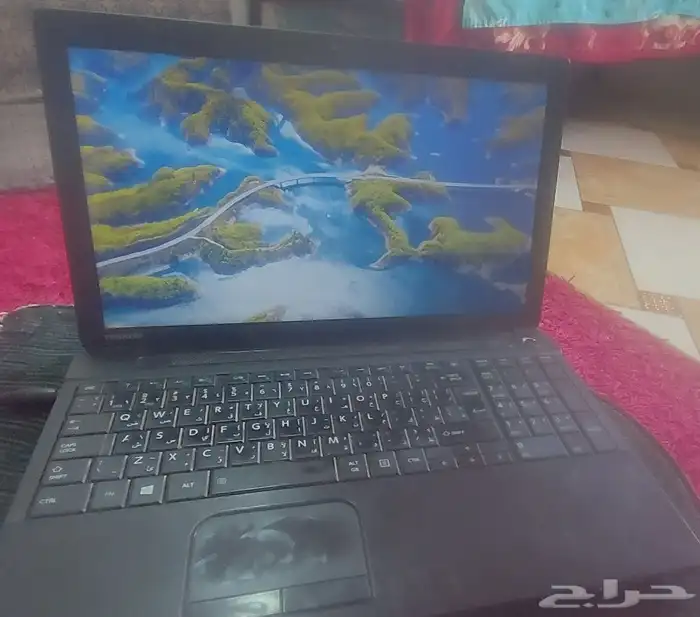 لاب توب توشيبا للبيع شغال فل 3