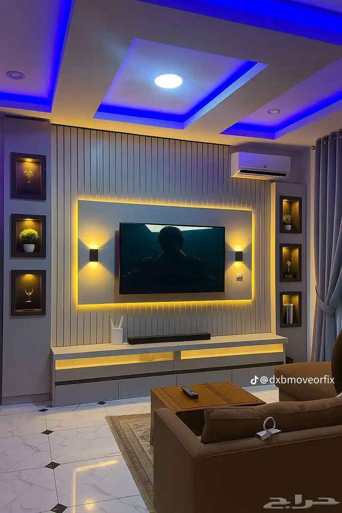 ديكورات قواطع جيبس 5