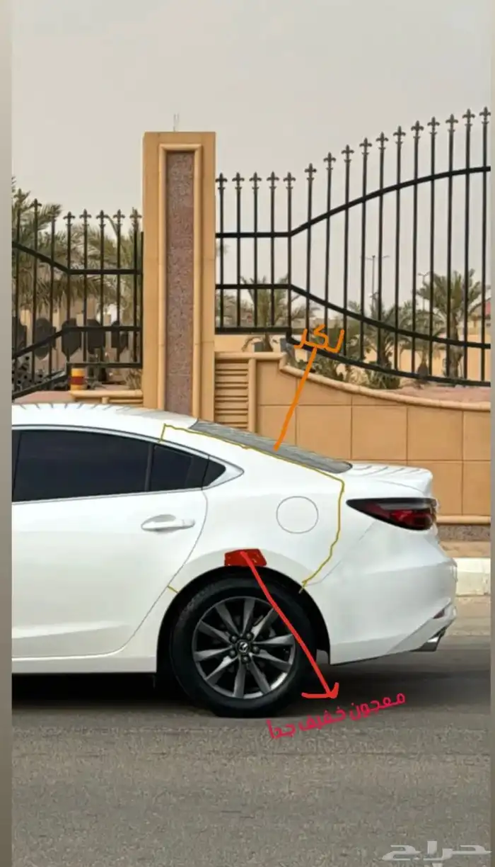 مازدا 6 2023 للبيع او البدل بسياره حوض 0