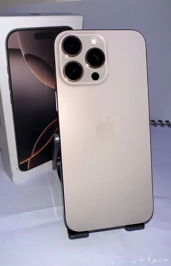 للبيع ايفون 16 برو ماكس - 256 قيقا - بطاريه 92 1