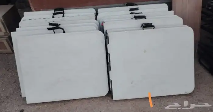 طاولات فيبار قابلا للطي وكراسي بيع وتأجير 0