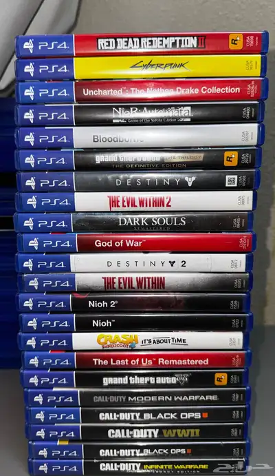 مجموعة العاب لي PS2 PS3 PS4 PS5 index