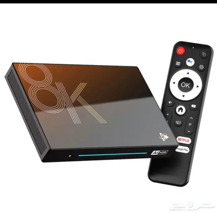 رسيفر تلفاز ذكاء H96 MAX M9S   أندرويد 14  8GB رام  128GB 0
