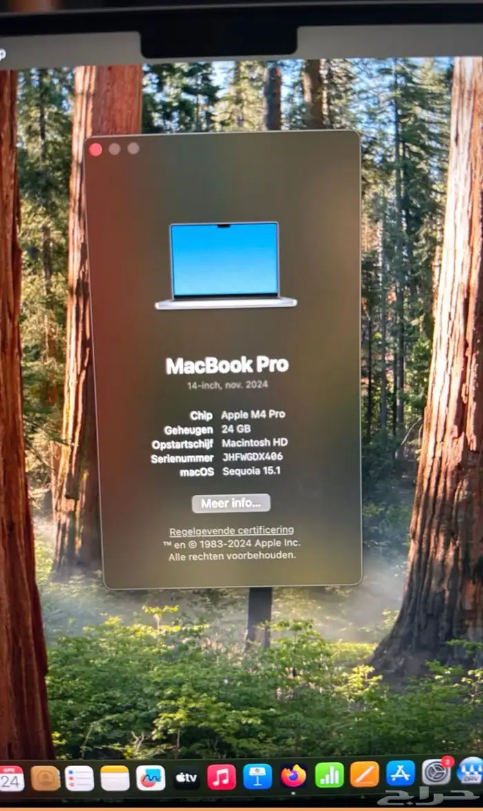 MacBook pro M4 pro 24 gb 512 gb 3