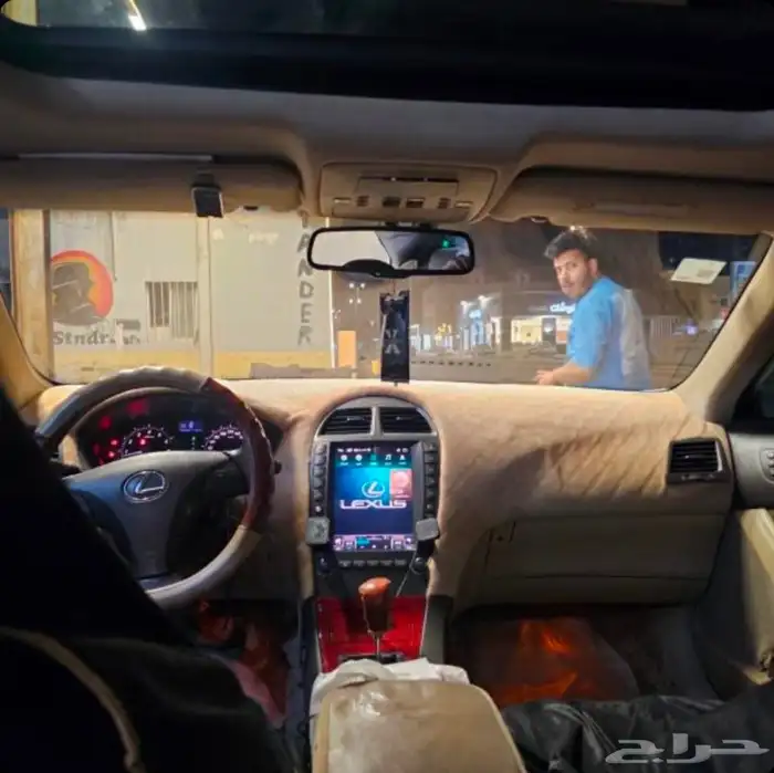 لكزس ES350 اللون ابيض مديل 2008 5