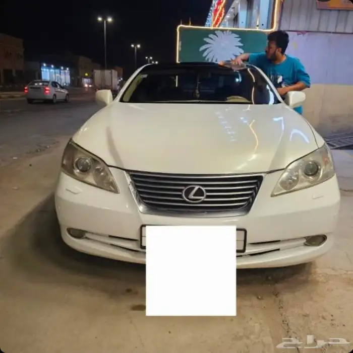 لكزس ES350 اللون ابيض مديل 2008 0