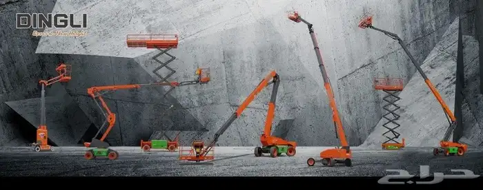 سيزرلفت ومانلفت للايجار شهري سنوي اسبوعي يومي رافعات شوكيه ل 0