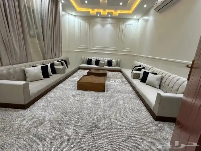 تنجيد كنب مجلس مساند وا تفصيل ستائر ويفي جمع النوعيه 2