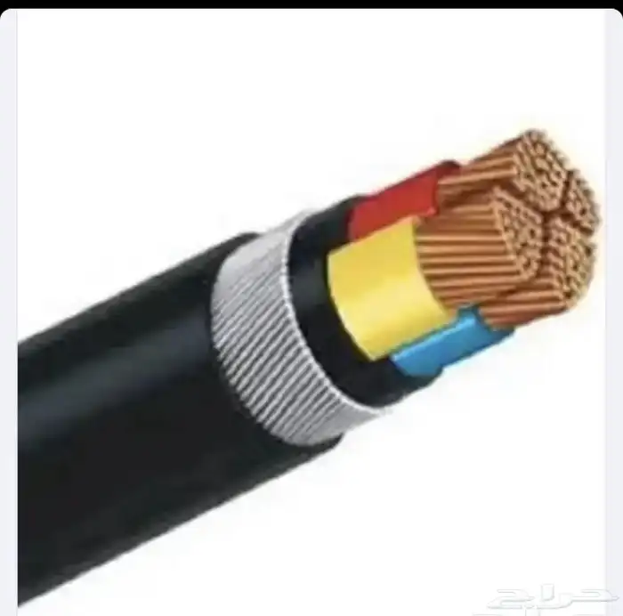 مطلوب كيبل 4 خط مقاس 35 مل 150 متر 0