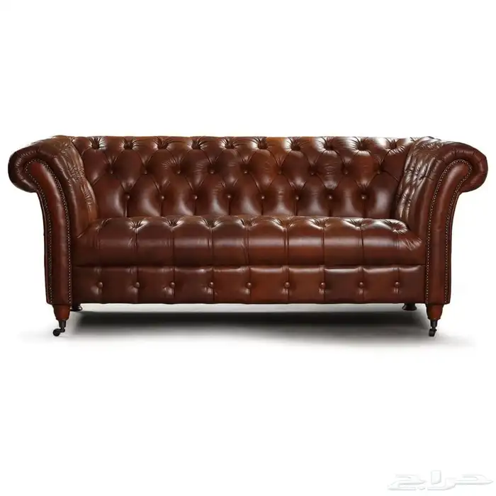 جديد كنب جلد فخم امريكي كلاسيك و ملكي و كنب جلد صيني 2