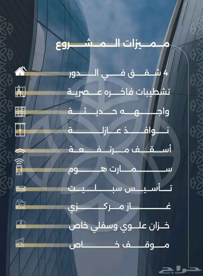 شقق فاخره للبيع بتصميم عصري حي السلامة 3