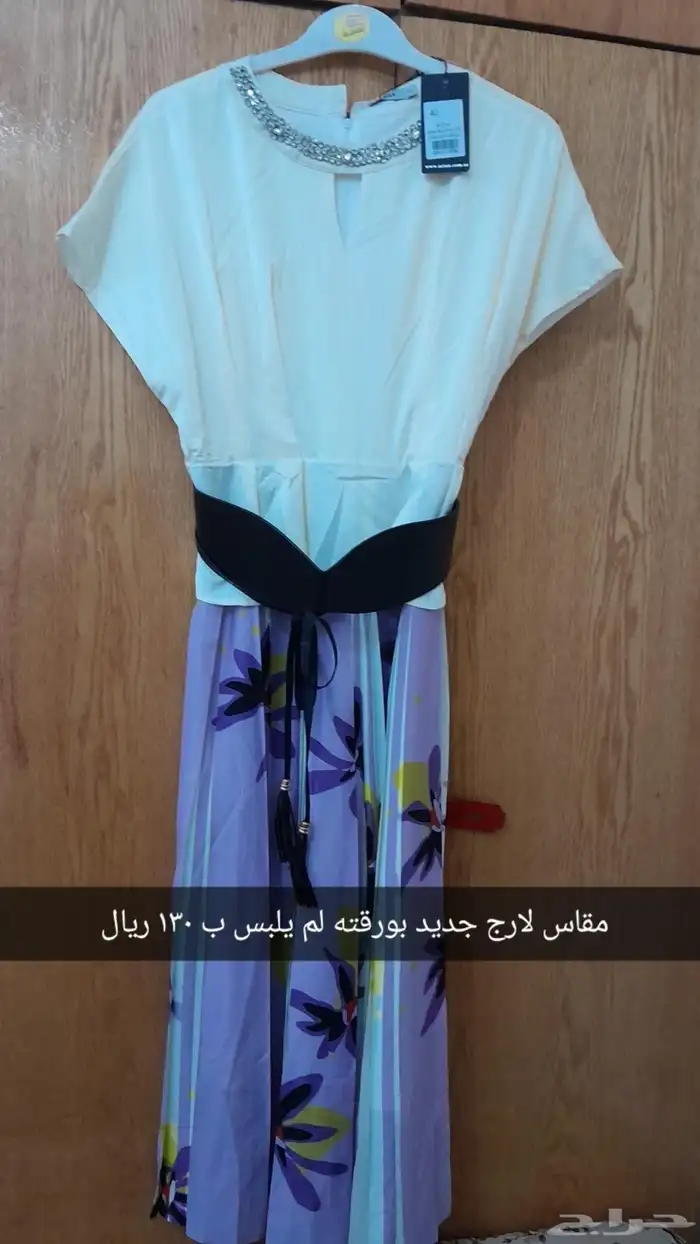 فساتين جديده للبيع ب 130 مقاس لارج 1