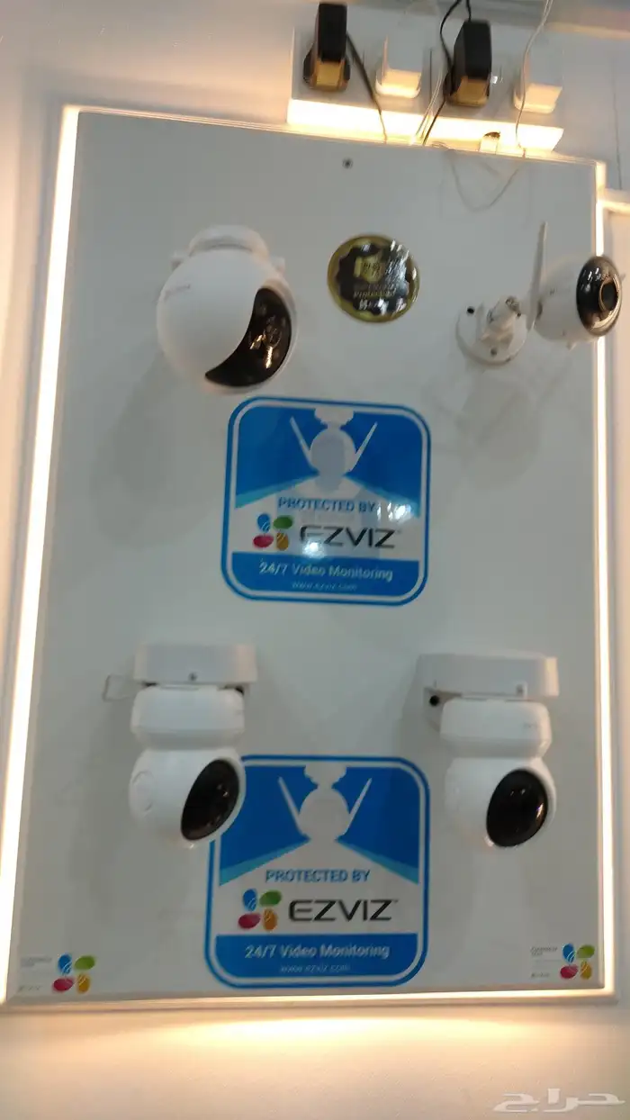 درع الأنظمة الأمنية كاميرات المراقبة والبوابات الإلكترونية 11