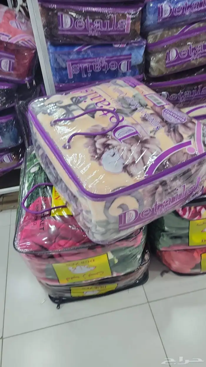 بطانيات 3 كيلو 2 كيلو 4 كيلو جميع المقاسات بااخرص الااسعار 1