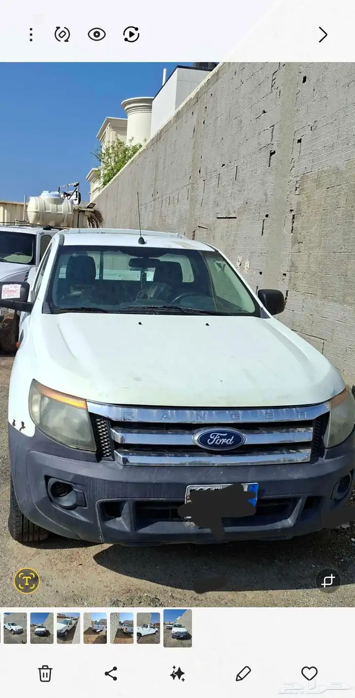فورد رينجر موديل 2013 بنزين حي المرجان 1