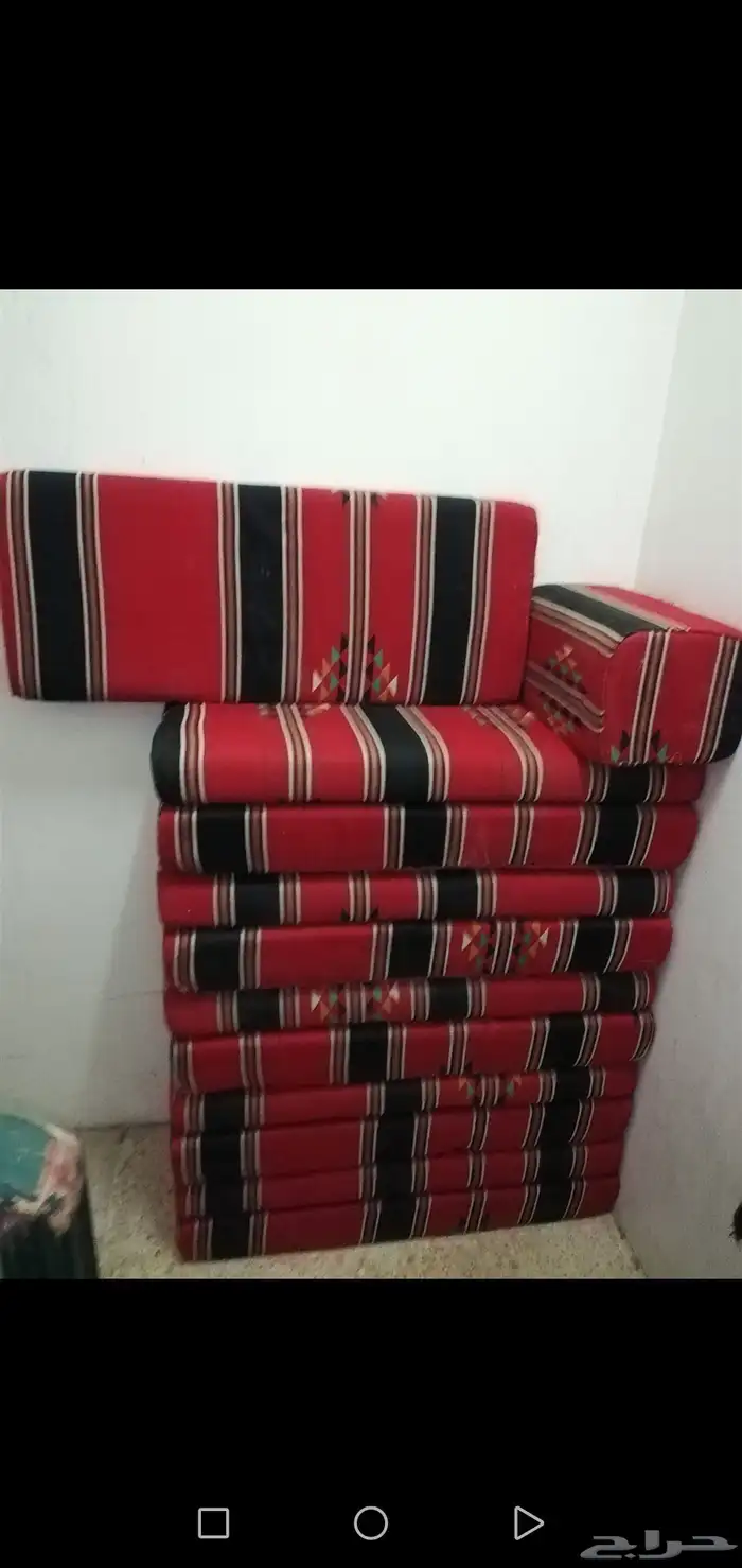 مساند ظهر تراثية او جلسه تراثية و منقل 0