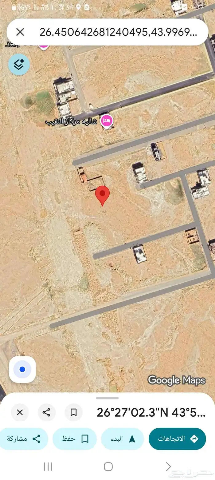 أرض للبيع في حي النزهة في بريدة داخل النطاق العمراني 0