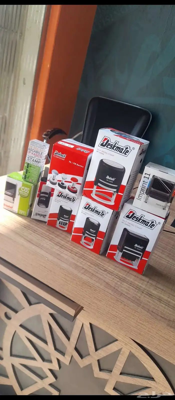 ختم اتوماتيك ختم تاريخ ختم مؤسسة ختم اسم ختم توقيع اختام 0