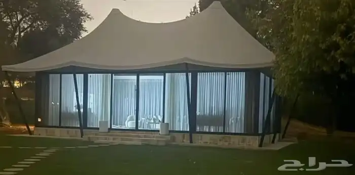 خيام مجالس ملكيه خيام زجاجية خيام سوبر ملكية بيوت شعر ملكية 1