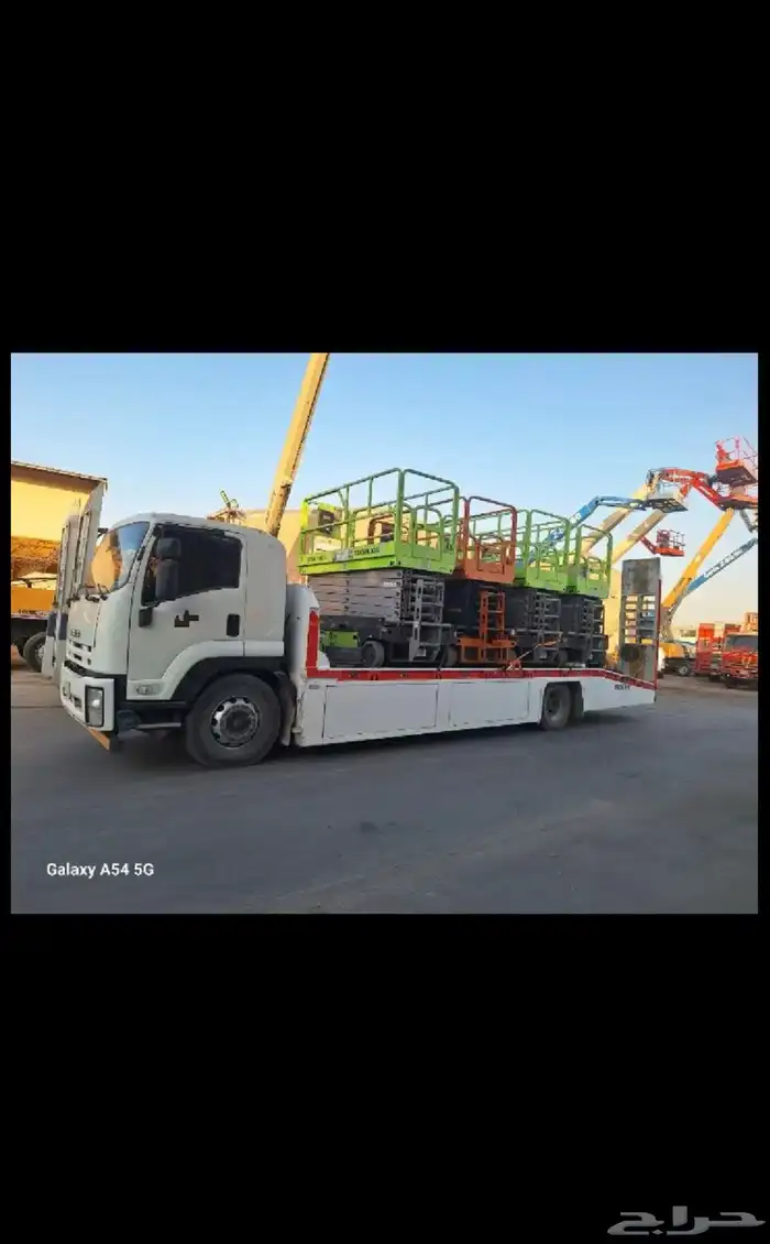 رافعه شوكيه فوركلفت سيزرلفت مان لفت للايجار Forklift 2