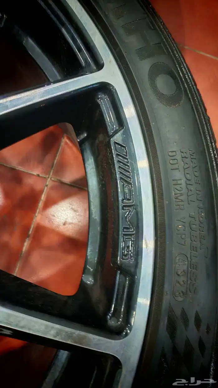 جنوط مرسيدس يخت معا الكفرات مقاس 20 عرضين 7