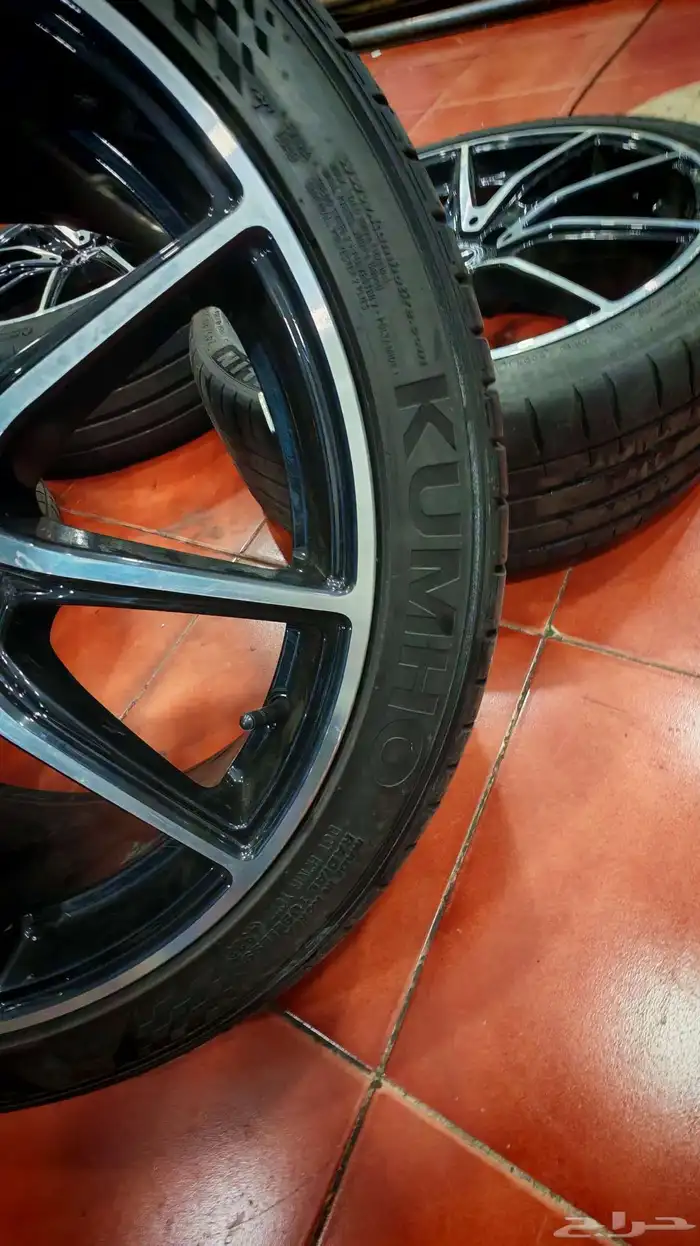 جنوط مرسيدس يخت معا الكفرات مقاس 20 عرضين 6