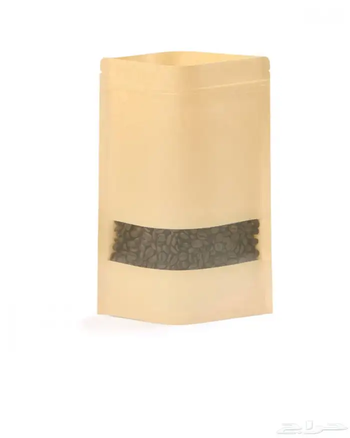 46 كيس من صفقات لحفظ البهارات والقهوة والحناء بنافذة شفافة 0