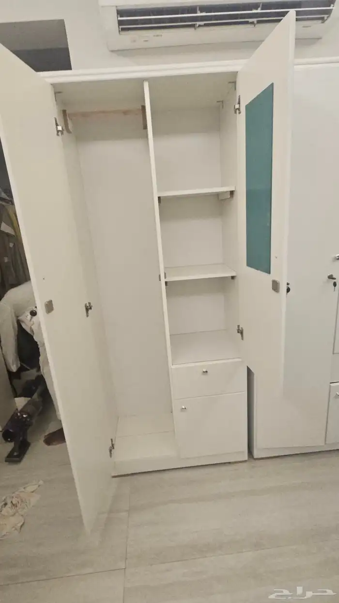 سرير خشب مقاس 190 190  سرير خشب نفر ونص مقاس 9