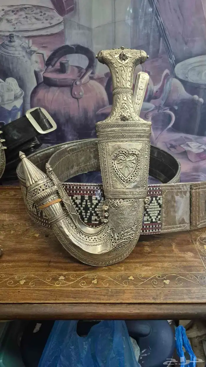 جنبيه خنجر قديمى عابديه 3