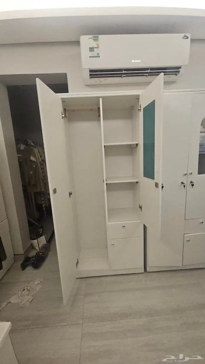 سرير خشب مقاس 190 190  سرير خشب نفر ونص مقاس 8