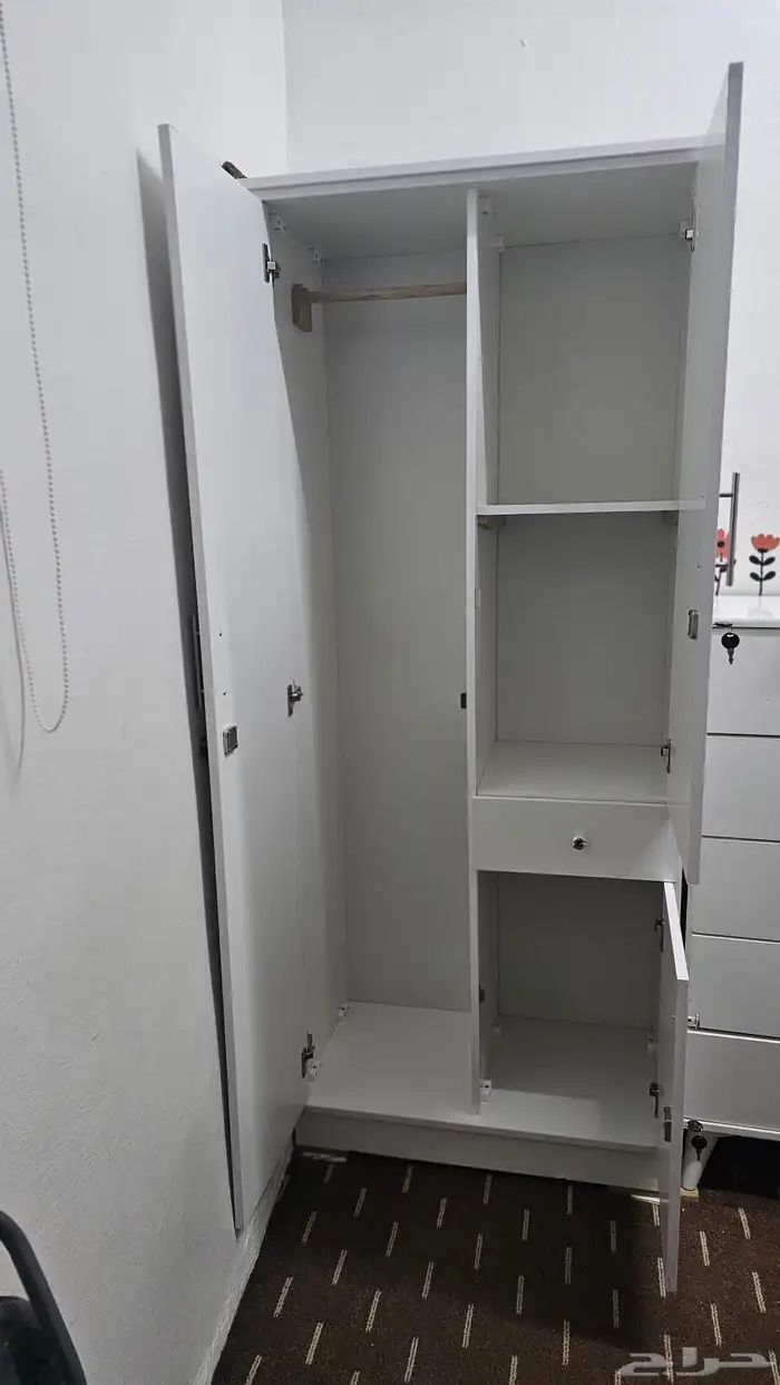 سرير خشب مقاس 190 190  سرير خشب نفر ونص مقاس 5