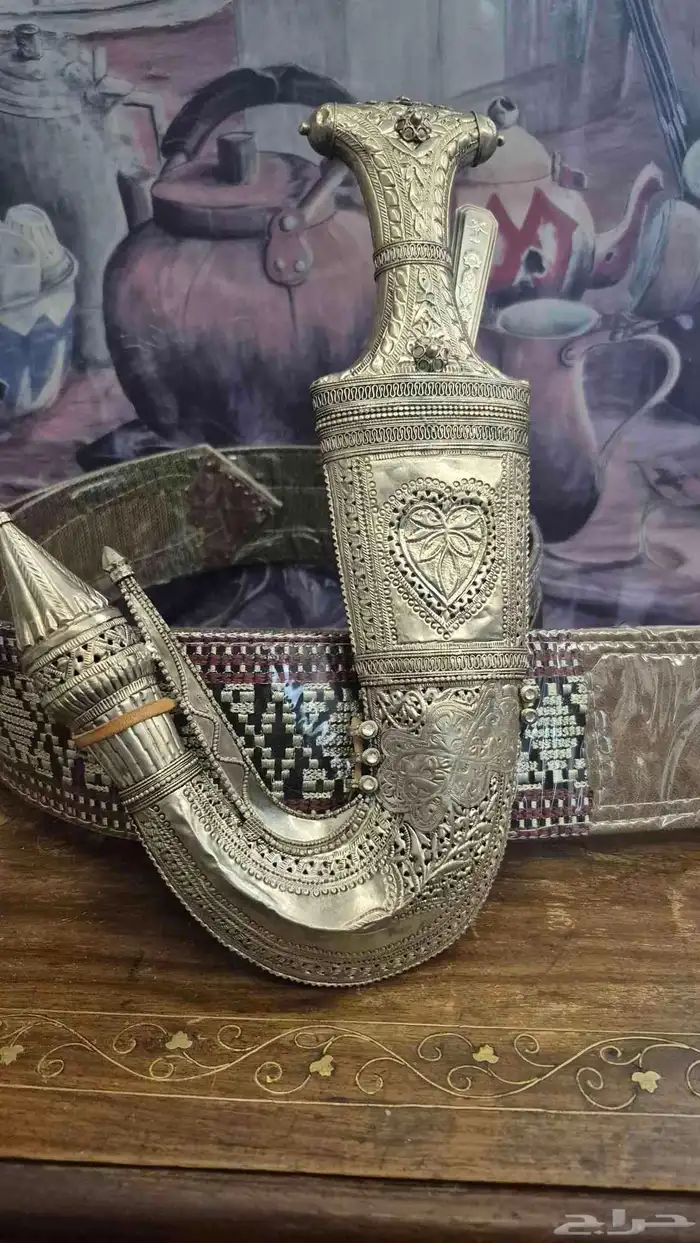 جنبيه خنجر قديمى عابديه 0