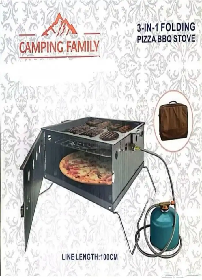 شواية وفرن غاز متعدد الوظائف 0