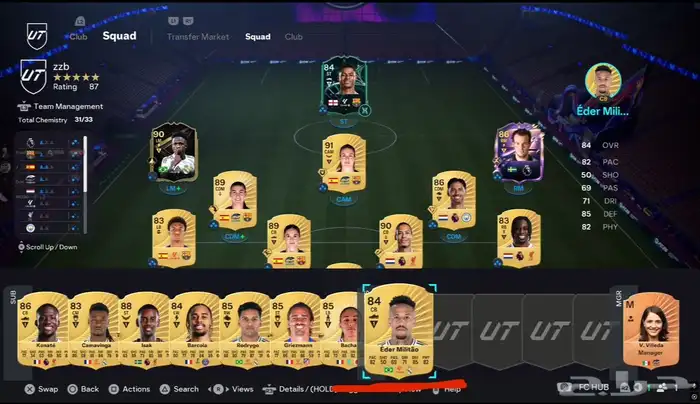 حساب فيفا مع اللعبه 0