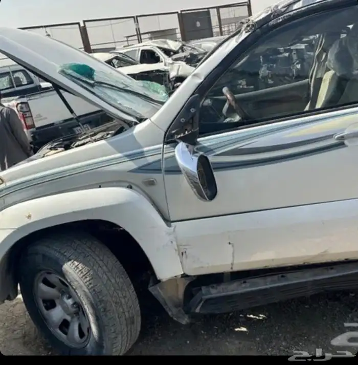 تشليح برادو قطع غيارفقط 2