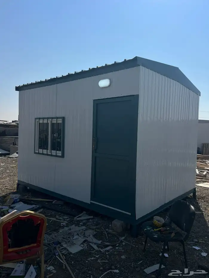 غرفه بركس مقاس 3في4 جديد معزول مع دورة مياه ومطبخ 3