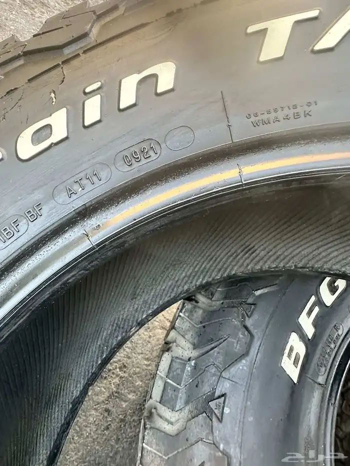 كفرات نص حجري بي اف قترتش مقاس 285 70(17 8