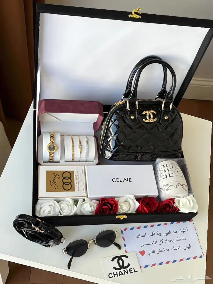 بوكي هدية نسائي مع شنطة 3