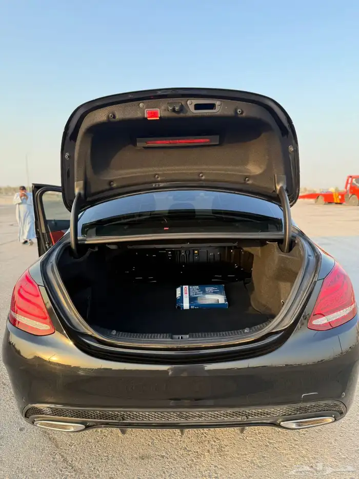 لمحبين الفخامه مرسيدس C200 مخزن 2017 سعودي الجفالي 14